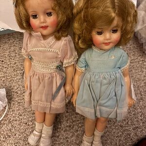Vintage Collectible Shirley Temple dolls